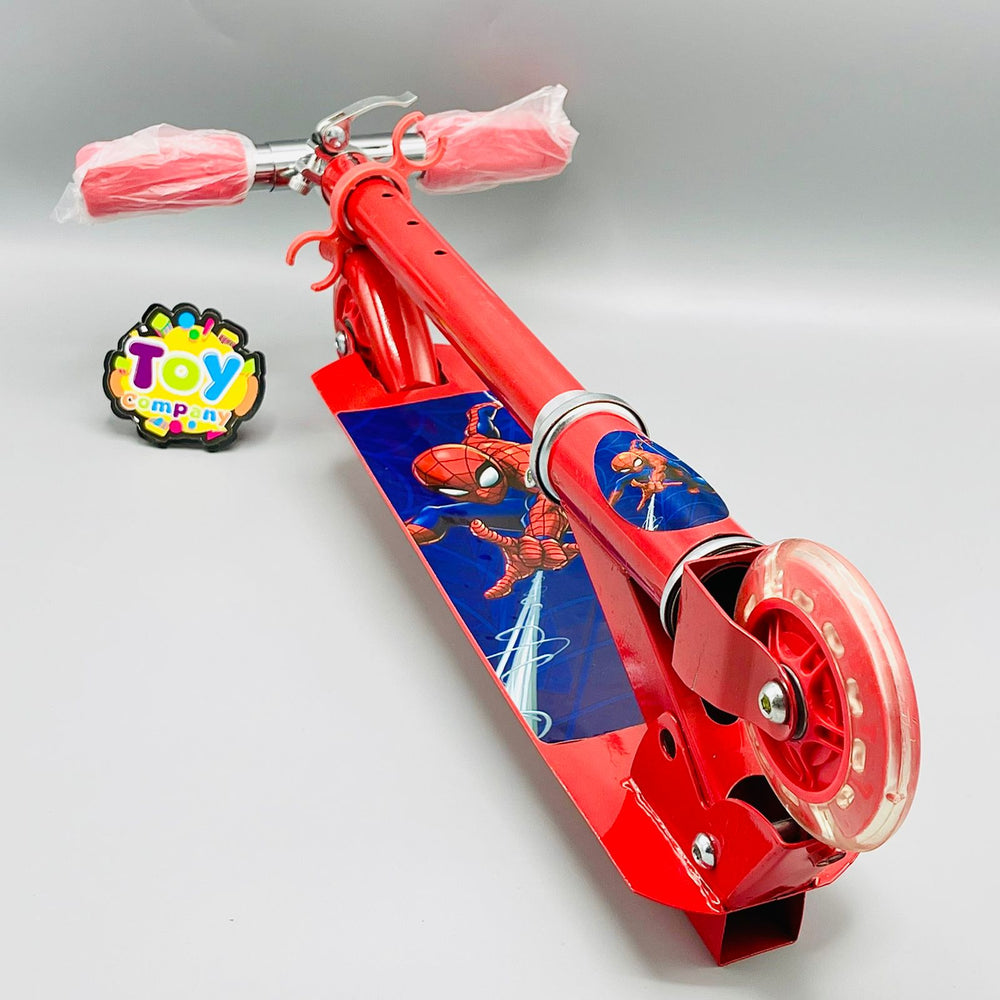 Spiderman 2 Wheels Foldable Scooter