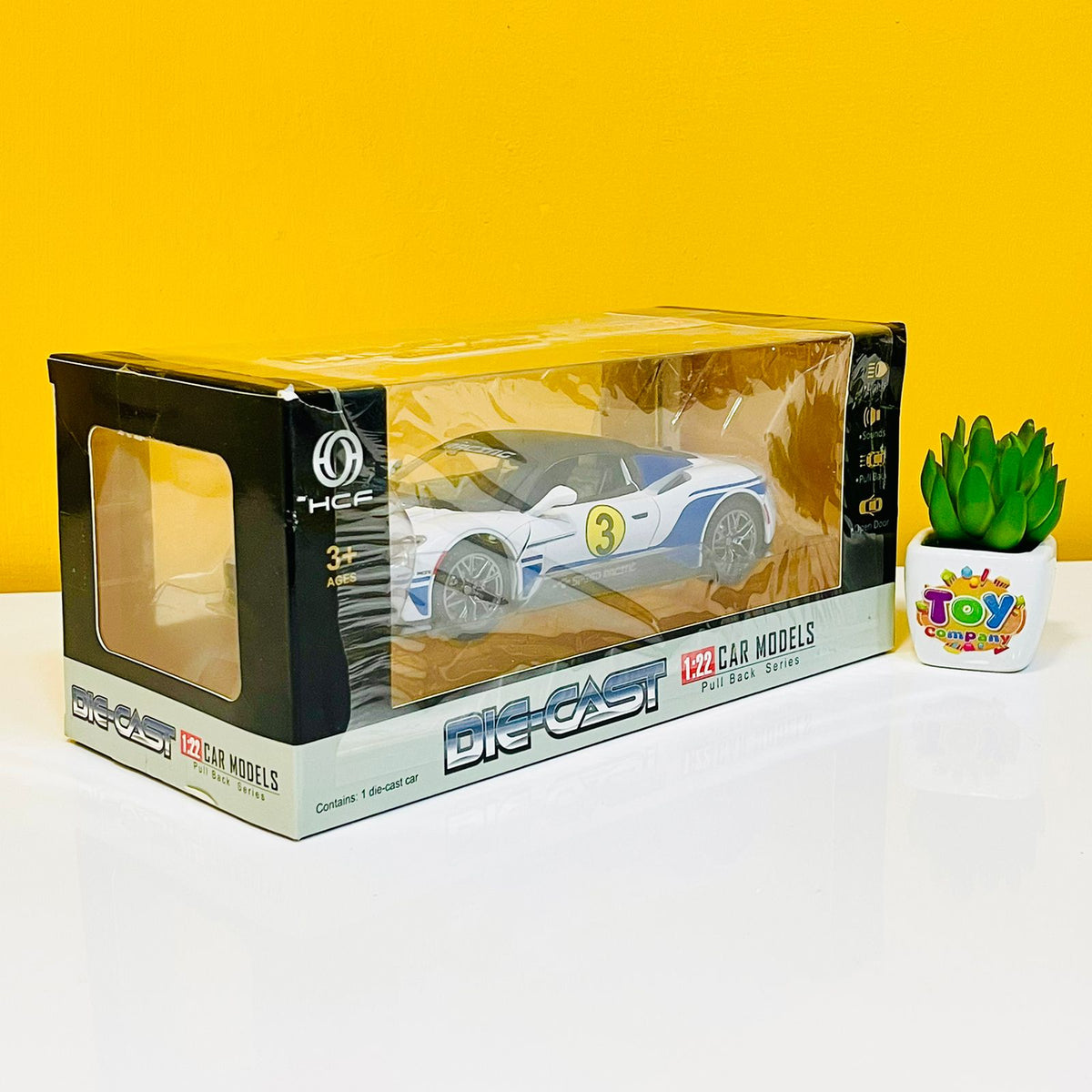 1:22 Scale Diecast Ford GT # 3