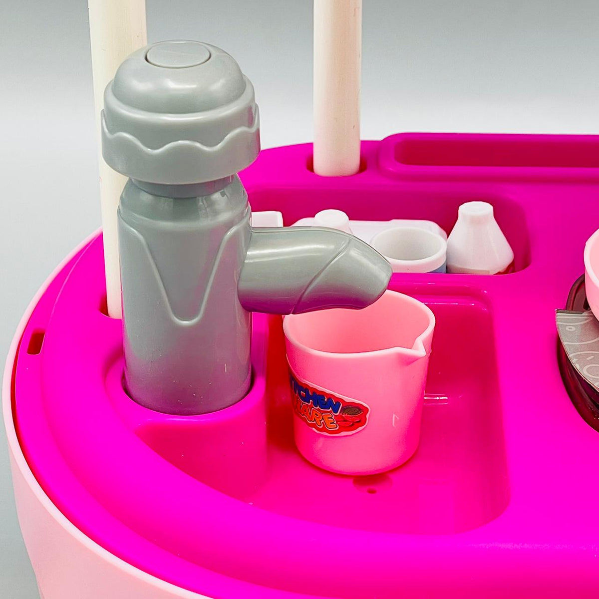 Water Spray Kitchen Cart with Storage Box