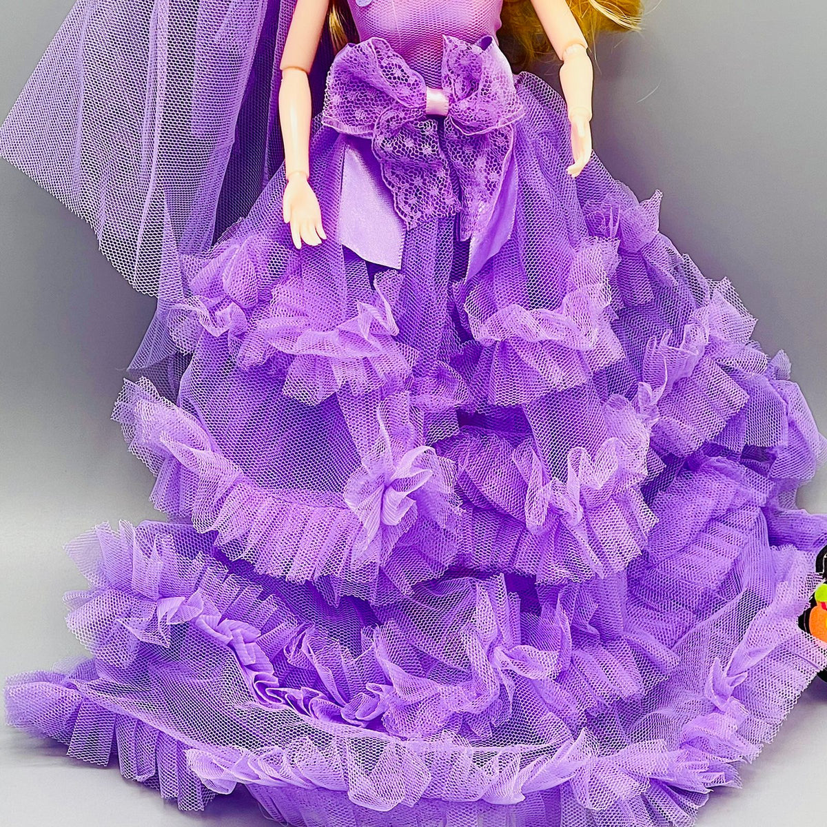 Wedding Dress Key Ring Doll