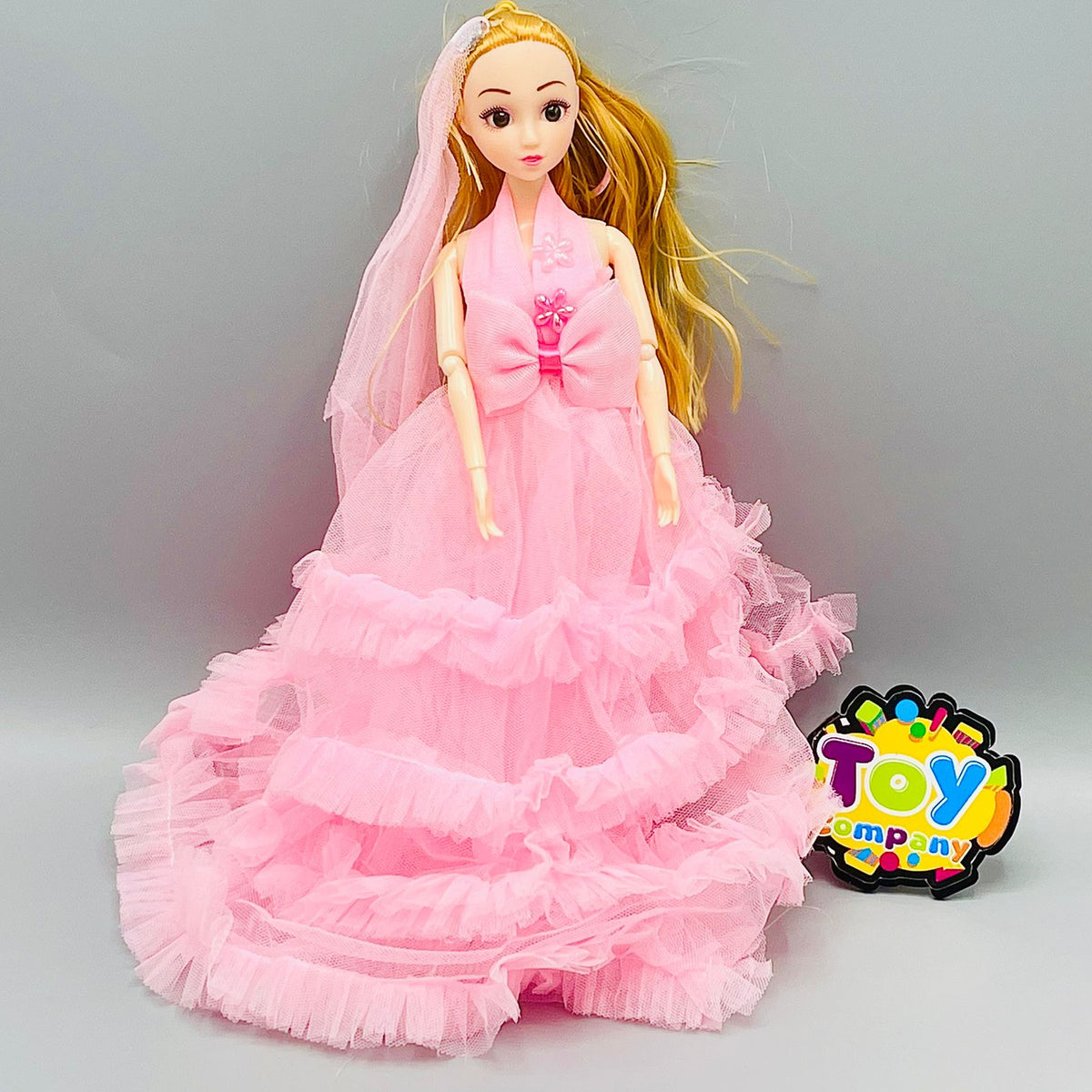 Wedding Dress Key Ring Doll