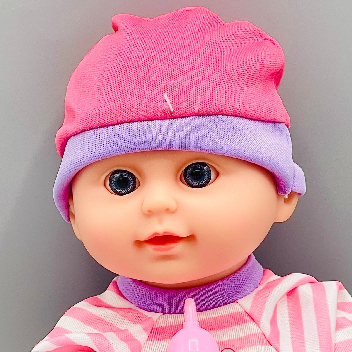 Baby Boy Doll with Sound & Feeder