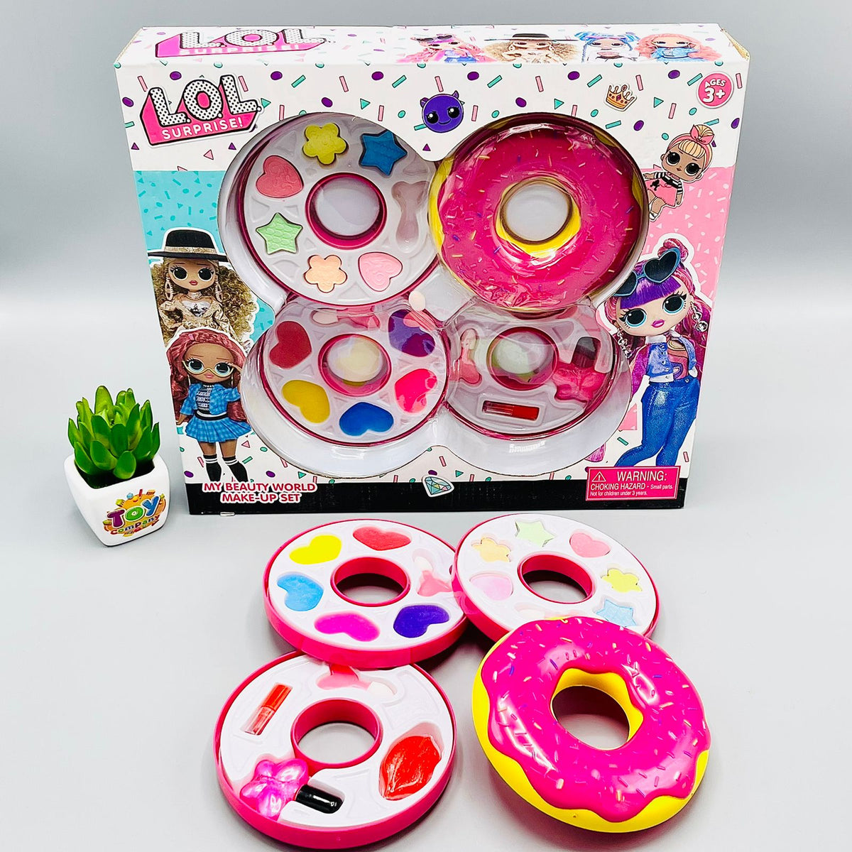 Donut Shaped Makeup Set