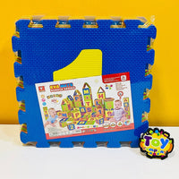 10Pcs Eva Puzzle Number Play Mats