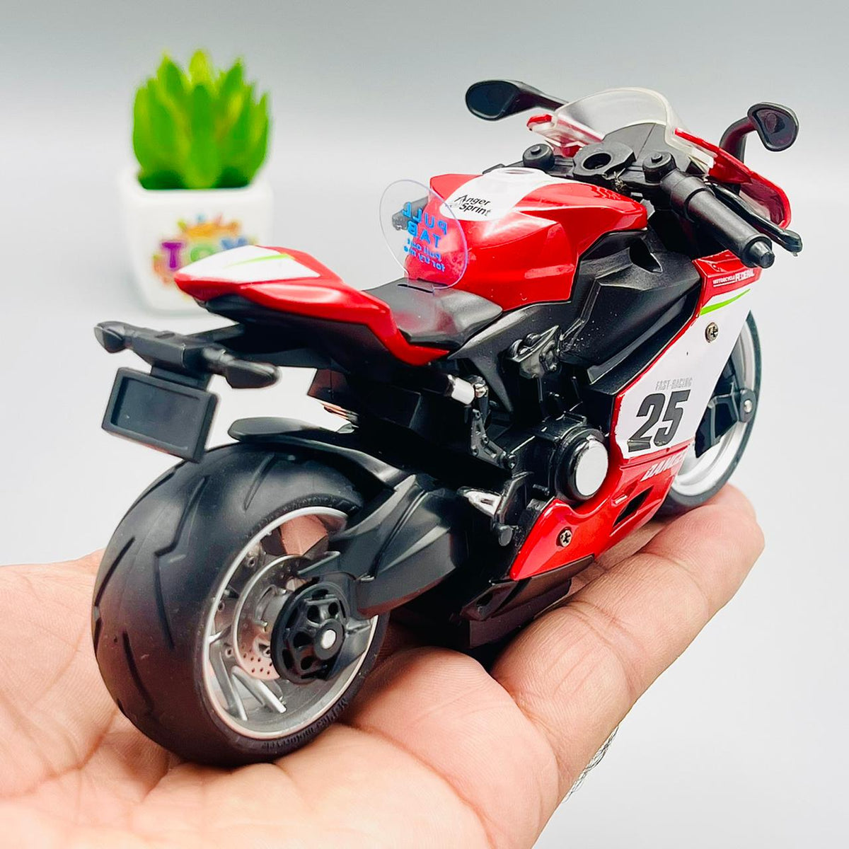 1:12 Diecast Yamaha R6 Style Model Bike