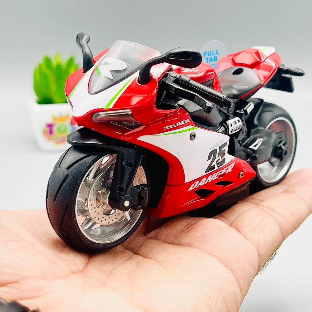 Diecast Yamaha R6 Style Diecast Metal Bike