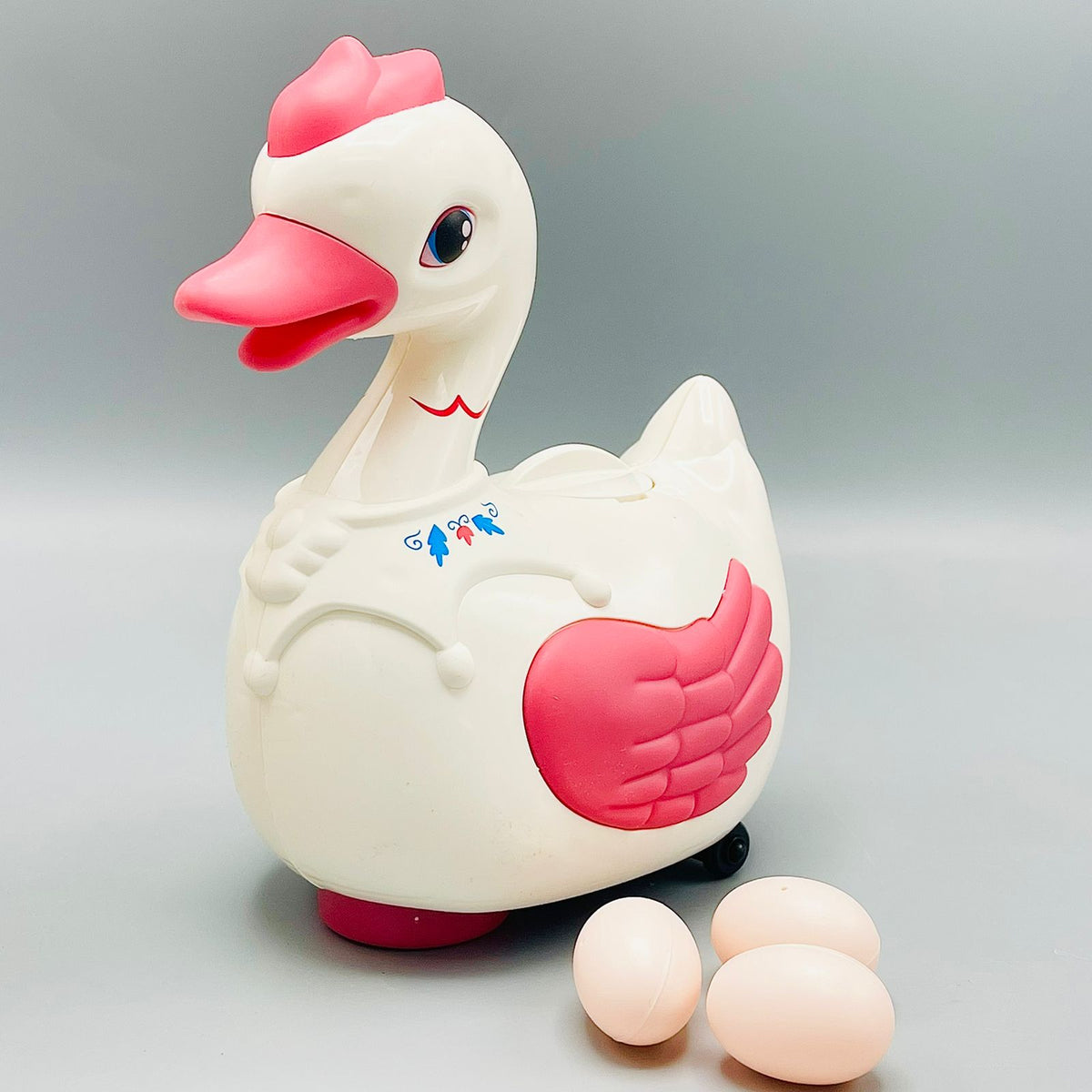 Egg Laying Crawling Duck Toy