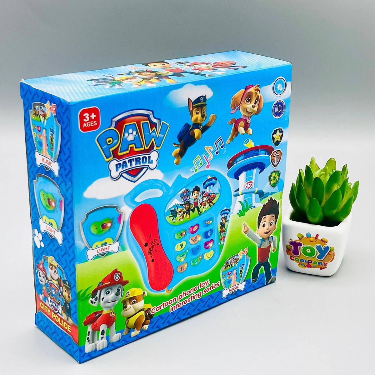 Paw Patrol Cartoon Phone Toy