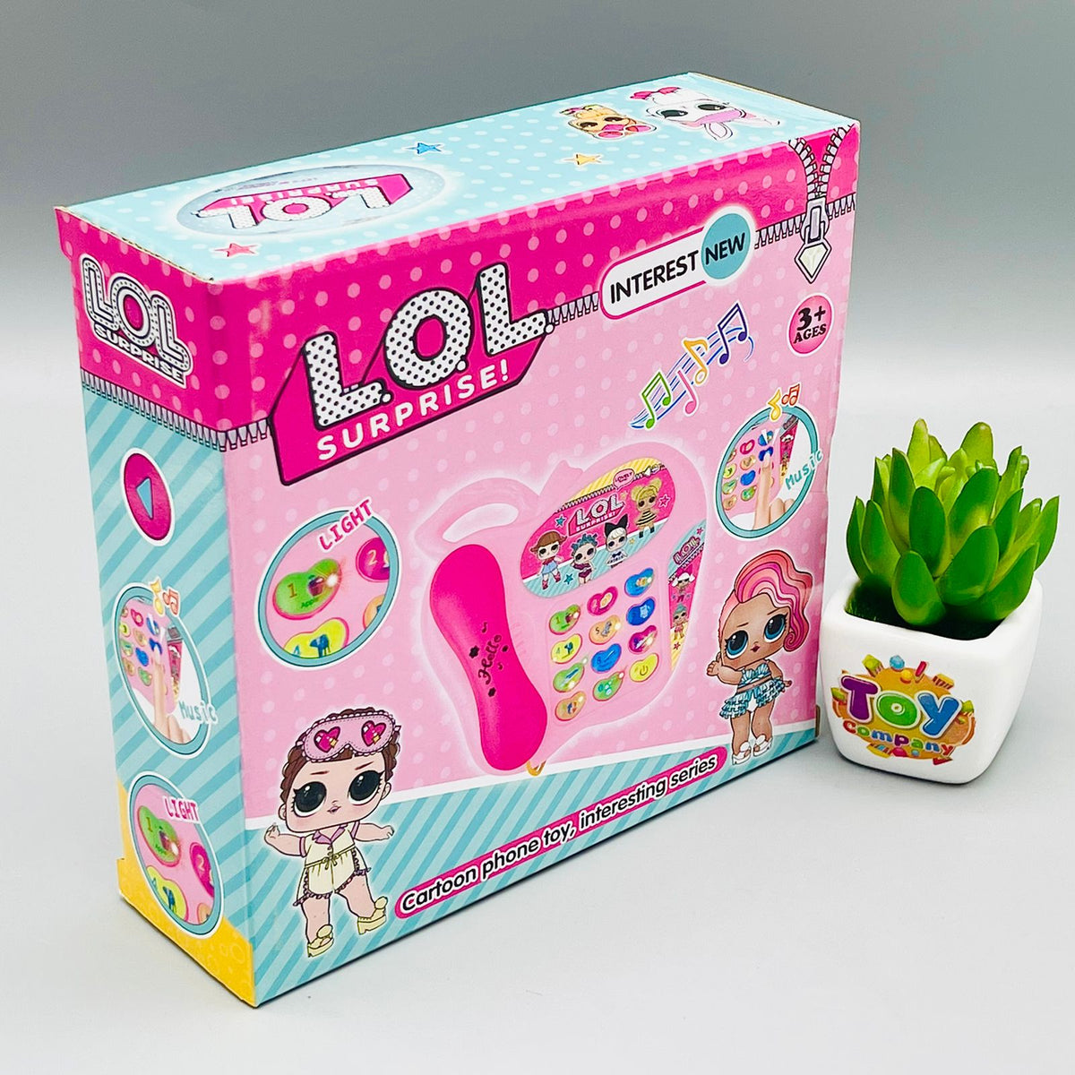 LOL Surprise Cartoon Phone Toy