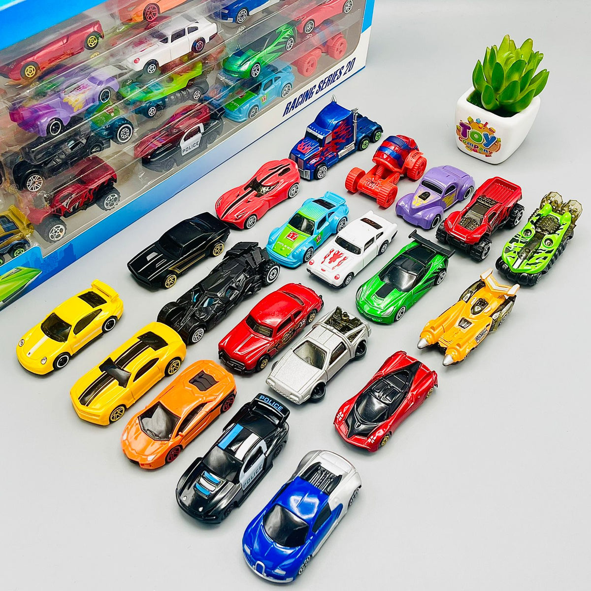 Diecast Hot Wheels Set of 20 Cars