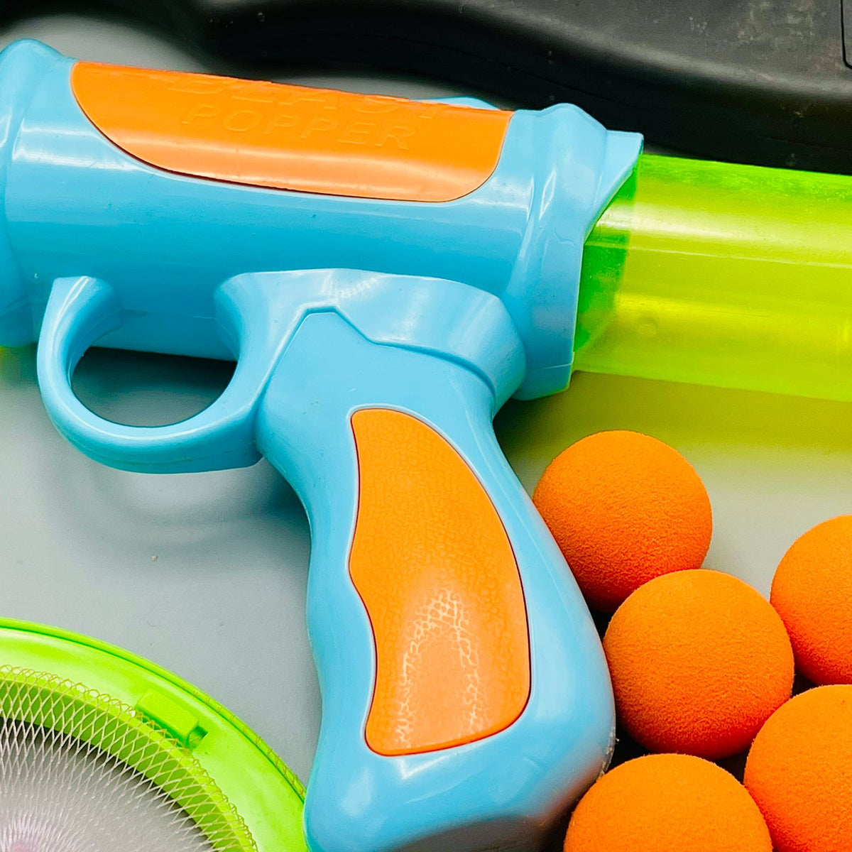 2 in 1 Air Canon Shooting Guns Toy Set