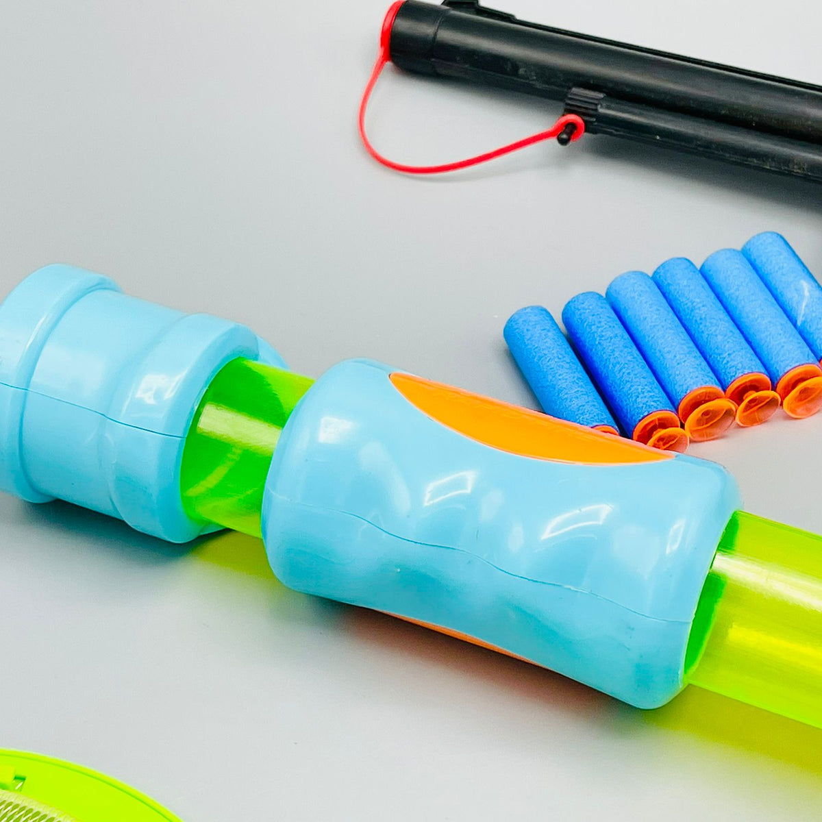 2 in 1 Air Canon Shooting Guns Toy Set