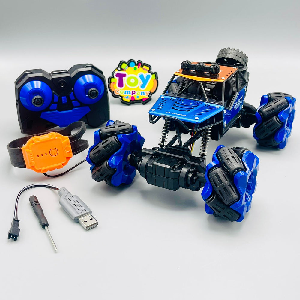 Metal Body Gesture Sensing Watch Control RC Stunt Car