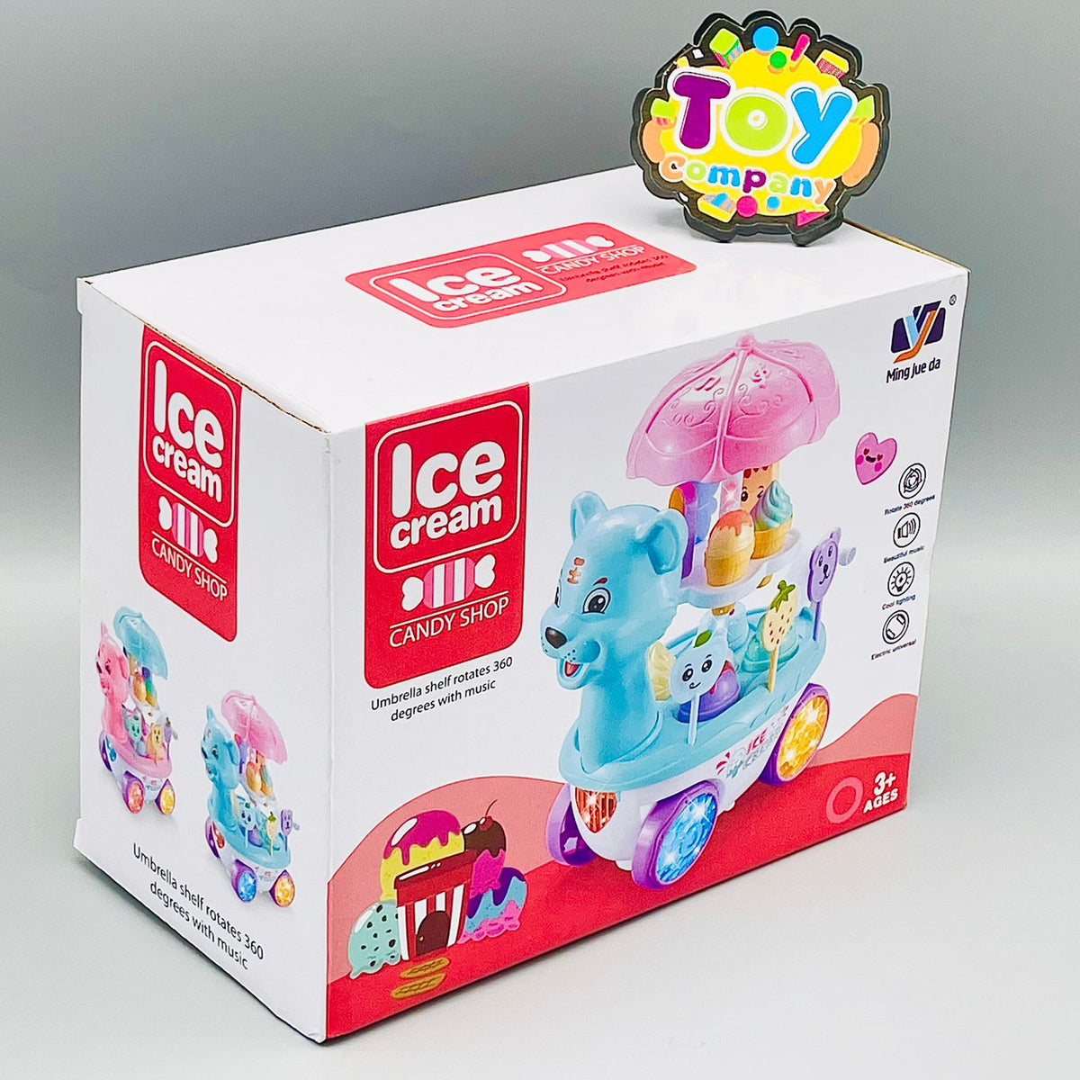 Ice Cream & Candy Cart with Lights & Sound