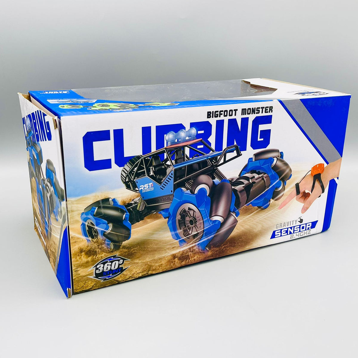 Metal Body Gesture Sensing Watch Control RC Stunt Car