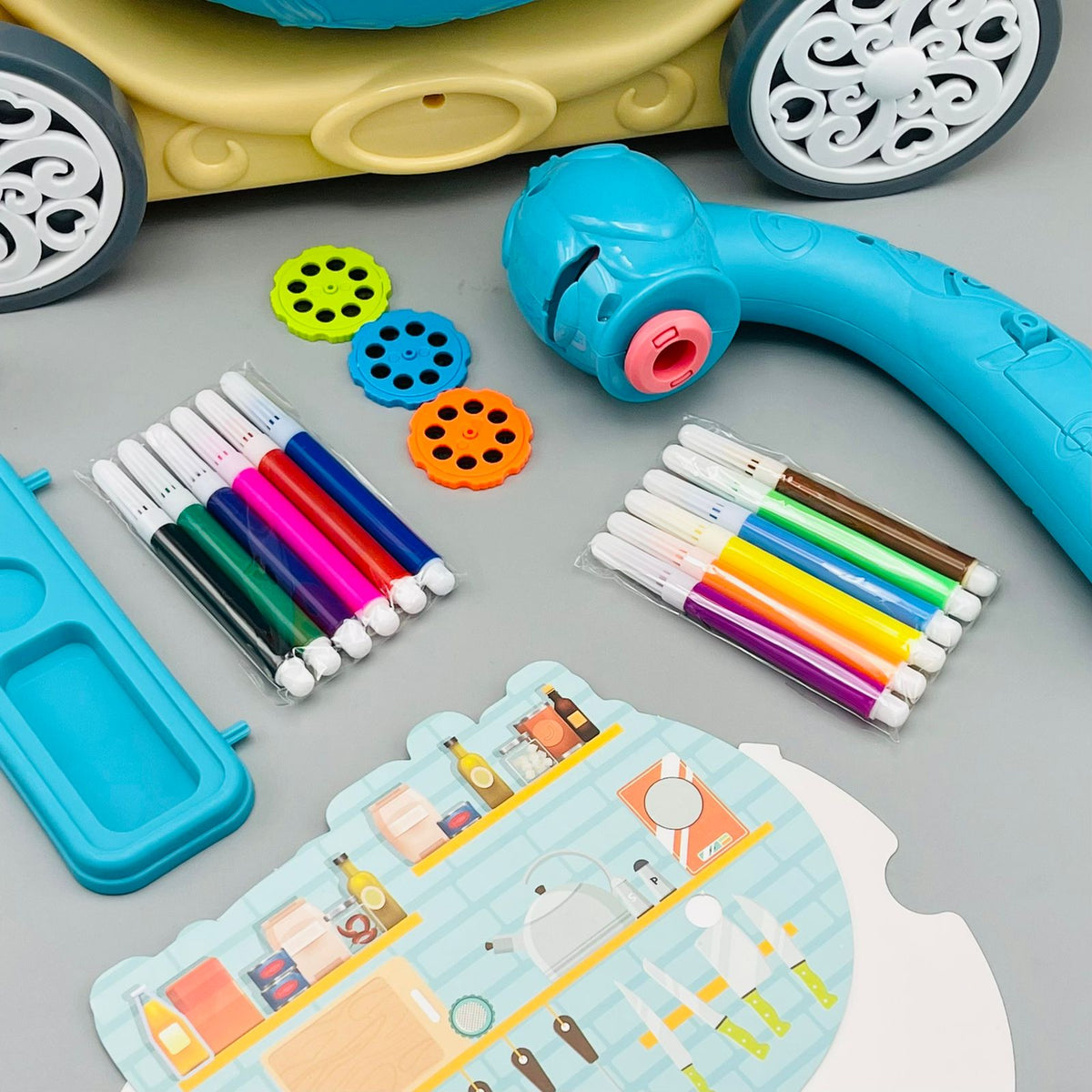 7 in 1 Happy Graffiti Kitchen and Drawing Projector