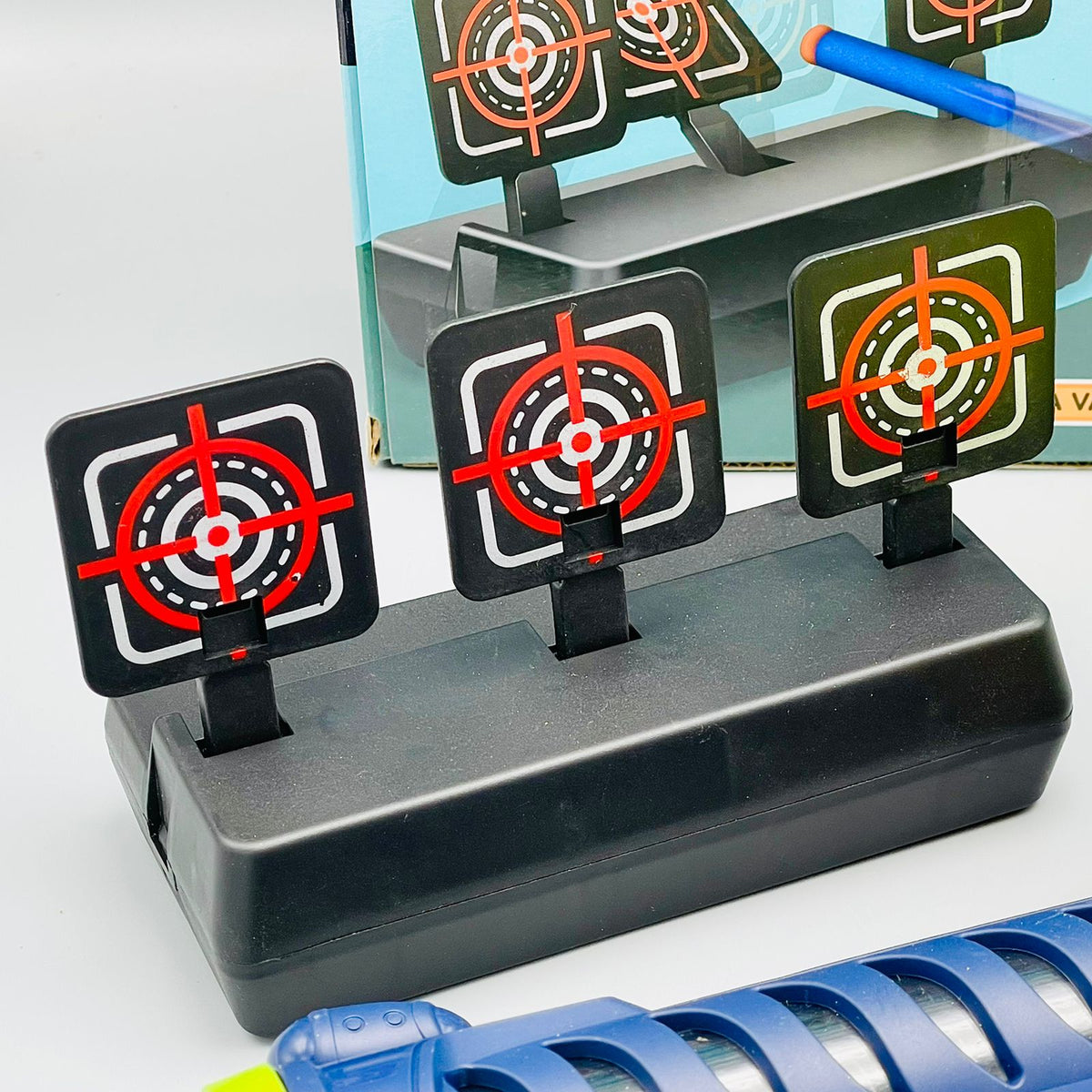 Space Air Soft Bullet Gun Toy with Target