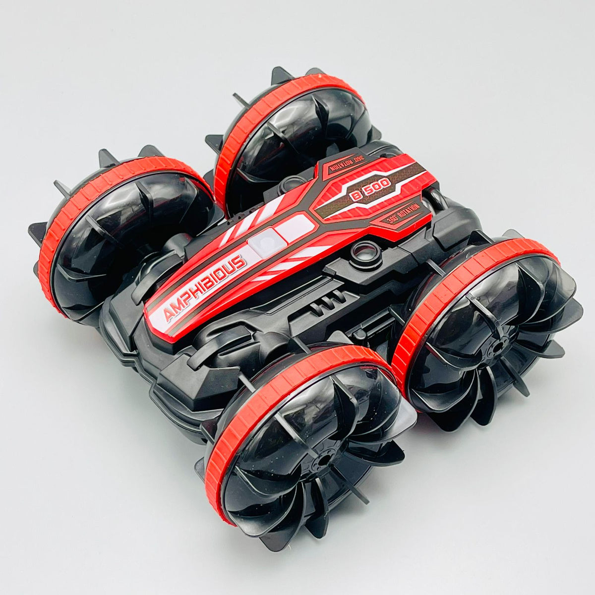Amphibious 360° Double-Sided Rotation Stunt RC Car