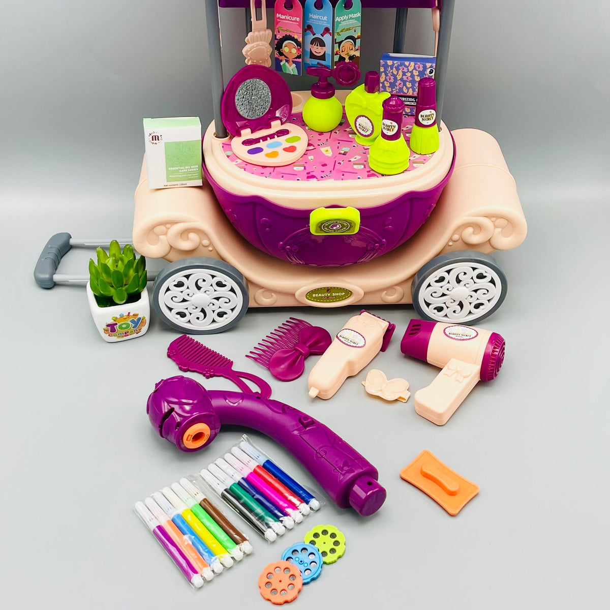 7 in 1 Happy Graffiti Beauty Set and Drawing Projector