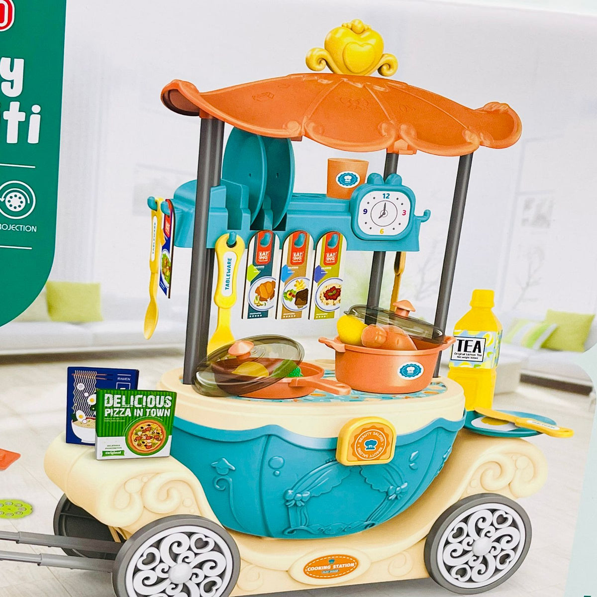 7 in 1 Happy Graffiti Kitchen and Drawing Projector