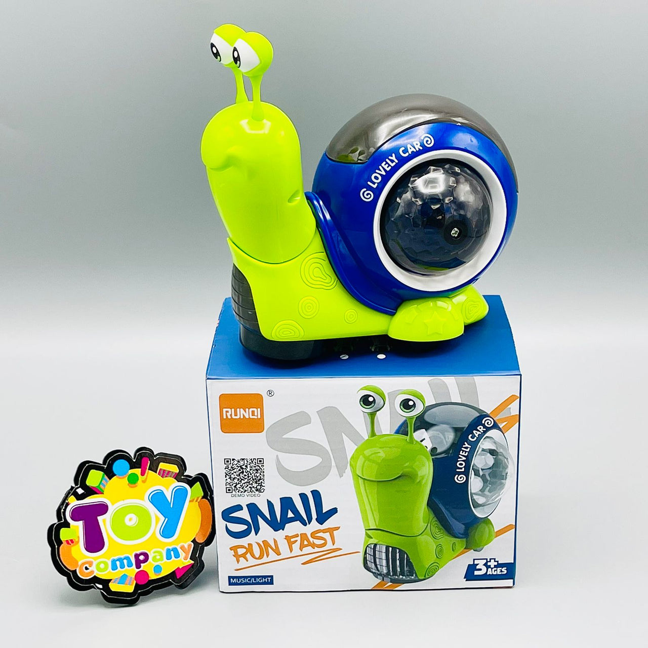 Musical Snail Run Fast Toy