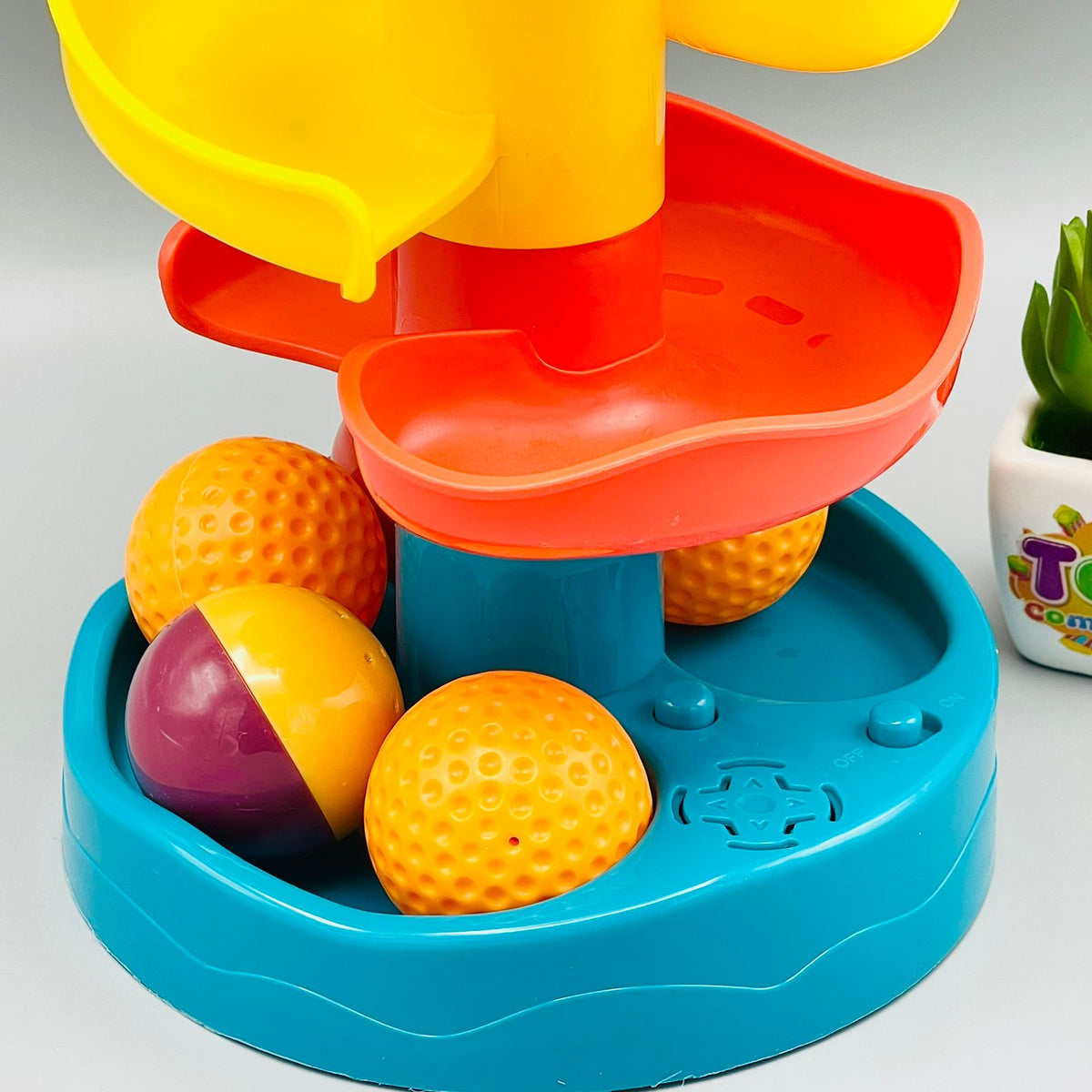 Educational Ball Drop & Roll Tower with Sound