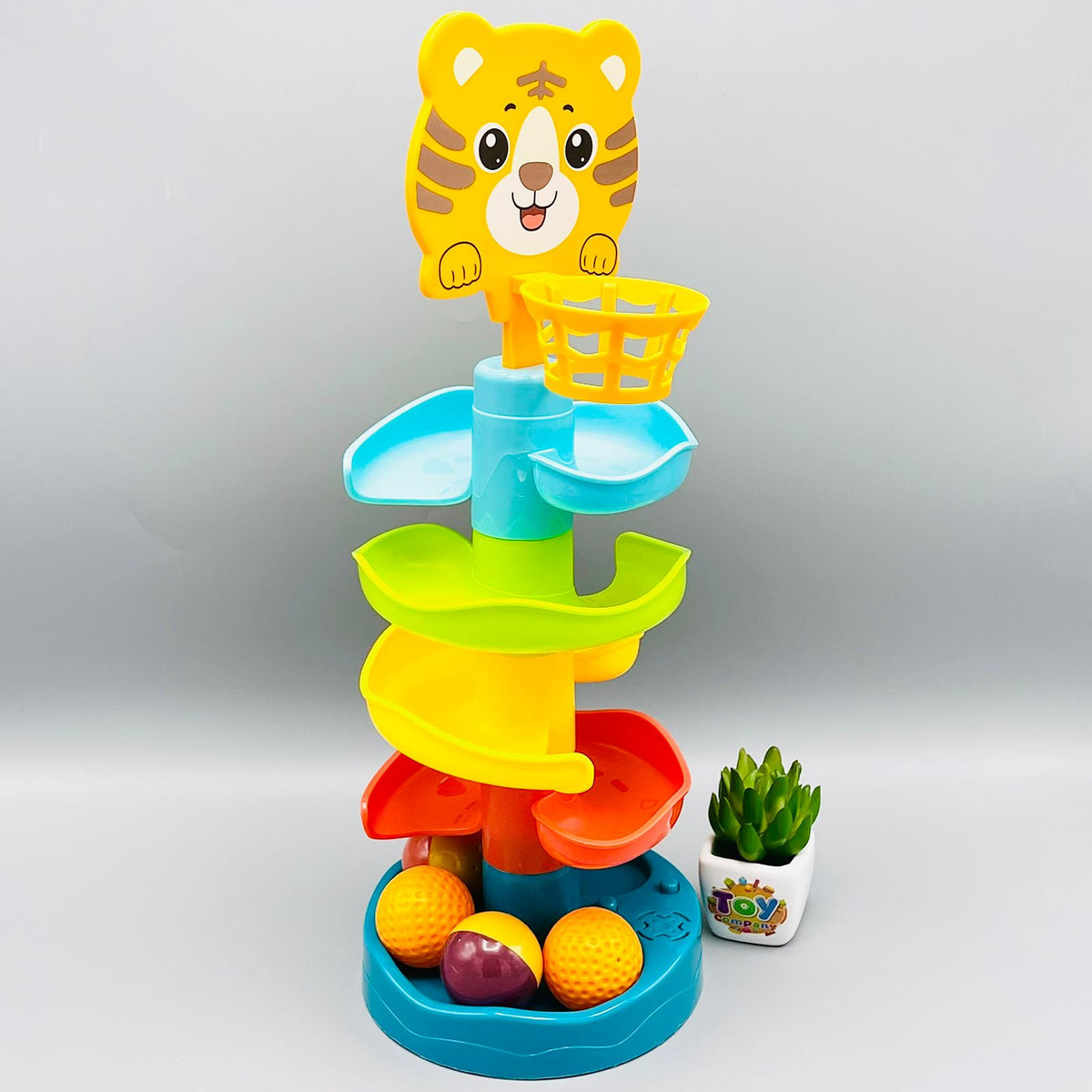 Educational Ball Drop & Roll Tower with Sound
