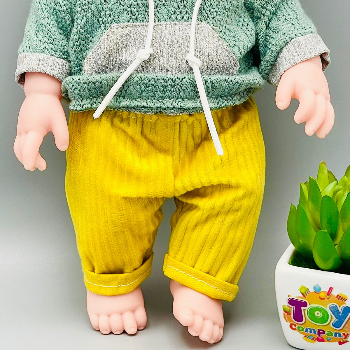 Silky Blonde Hair Boy Doll - 12 Inches
