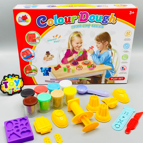 Colorful Ice Cream Play Dough Set