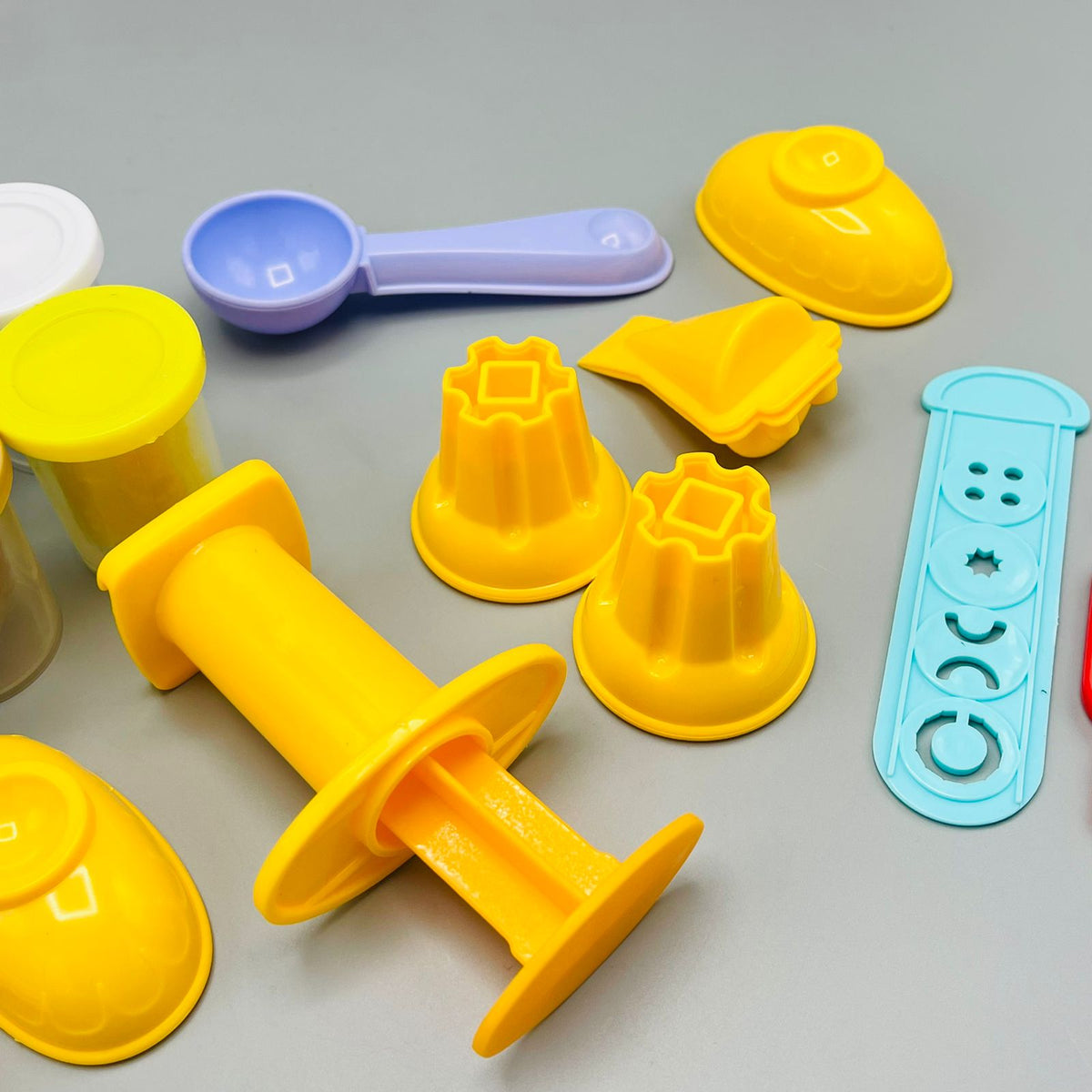 Colorful Ice Cream Play Dough Set