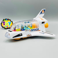Battery Operated Gear Space Shuttle Toy