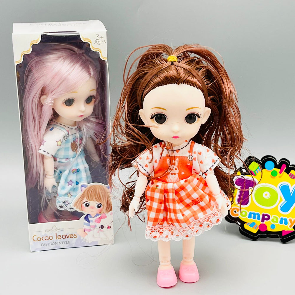 Movable Joints Fashion Doll - 6 Inches