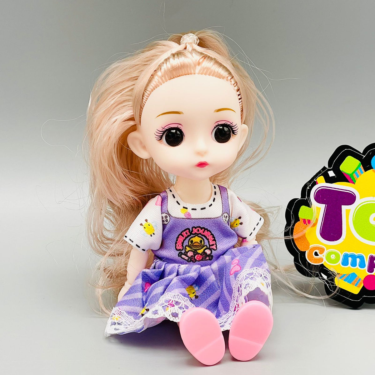 Movable Joints Fashion Doll - 6 Inches