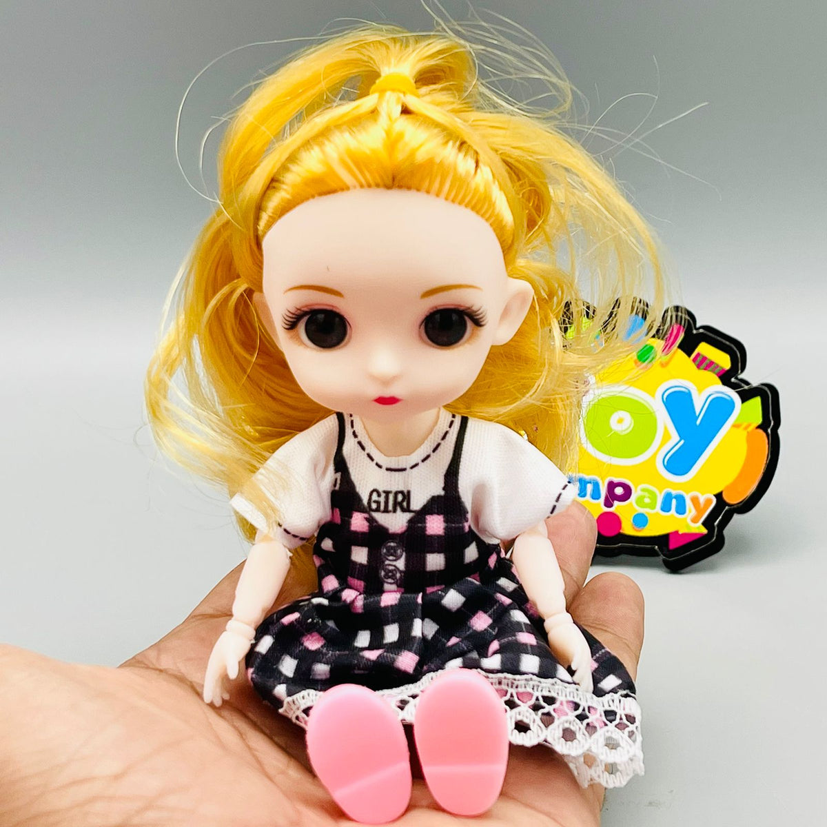 Movable Joints Fashion Doll - 6 Inches