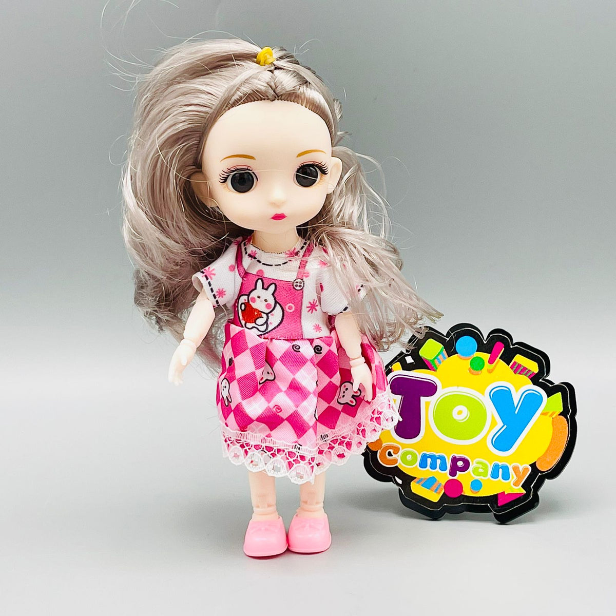 Movable Joints Fashion Doll - 6 Inches