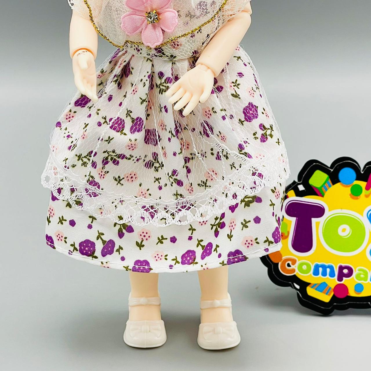 Movable Joints Fashion Doll - 10 Inches