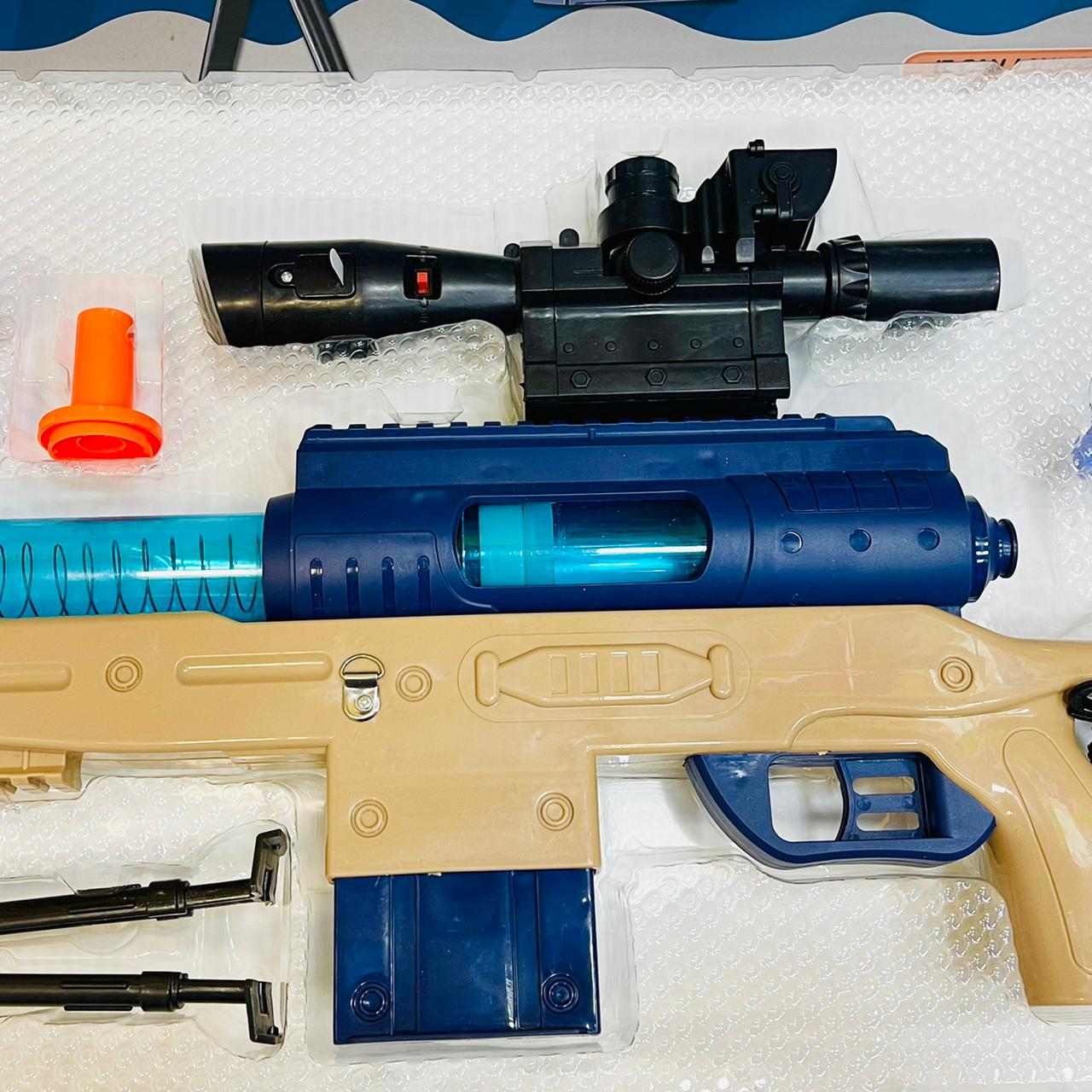Transcend Future Gun with Soft Bullets, Targets & Safety Goggles