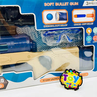 Transcend Future Gun with Soft Bullets, Targets & Safety Goggles