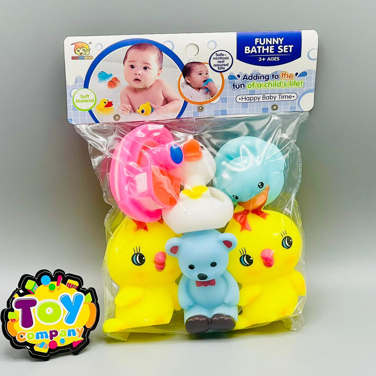 Funny Chu Chu Squeeze Bath Toy Animals