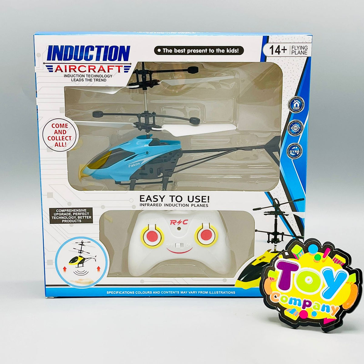 3D Sensor Helicopter with Remote