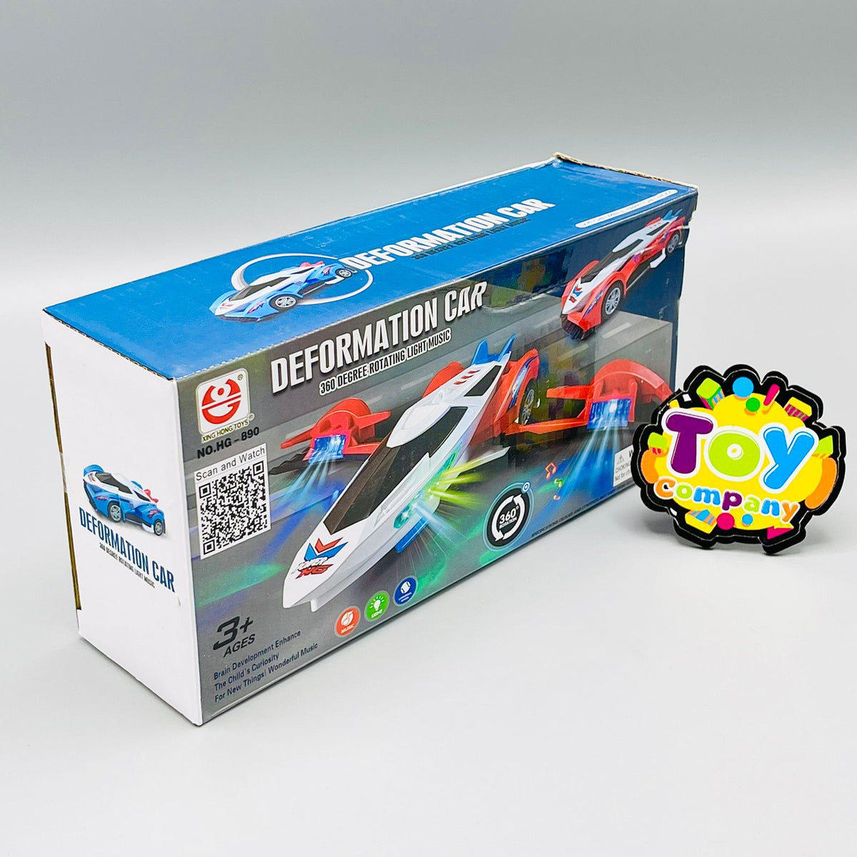 Electric Deformation Car with Lights & Sound
