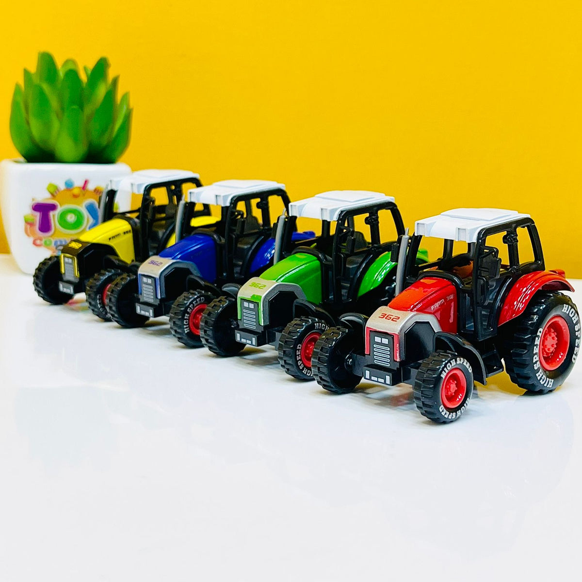 Miniature Diecast Farm Tractor Toy
