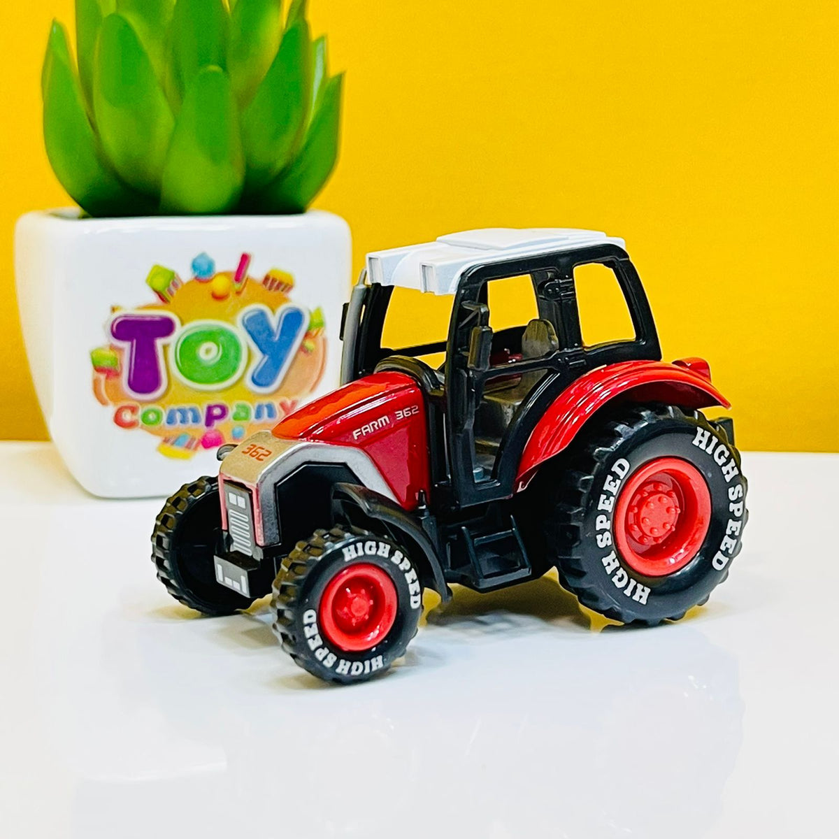 Miniature Diecast Farm Tractor Toy