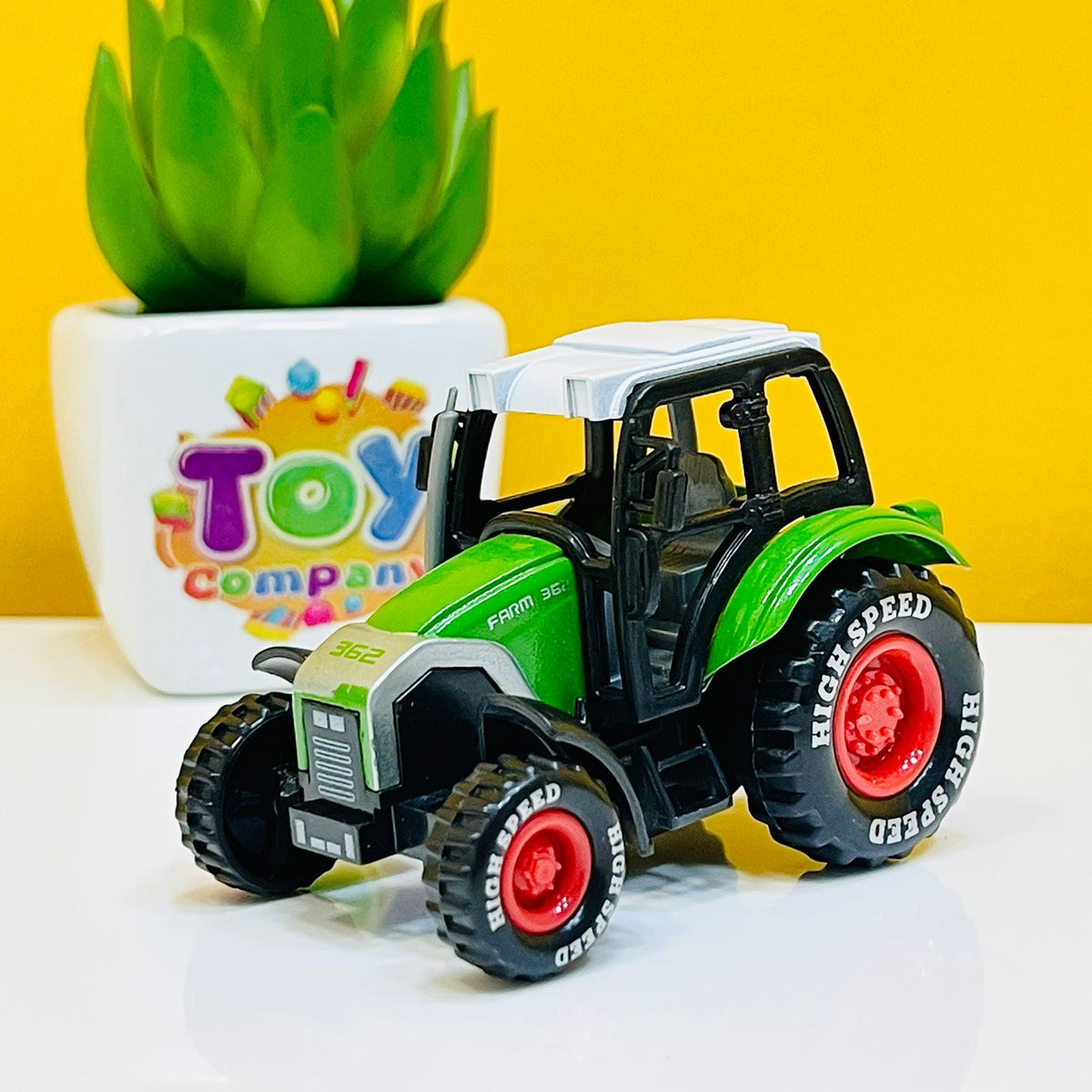Miniature Diecast Farm Tractor Toy