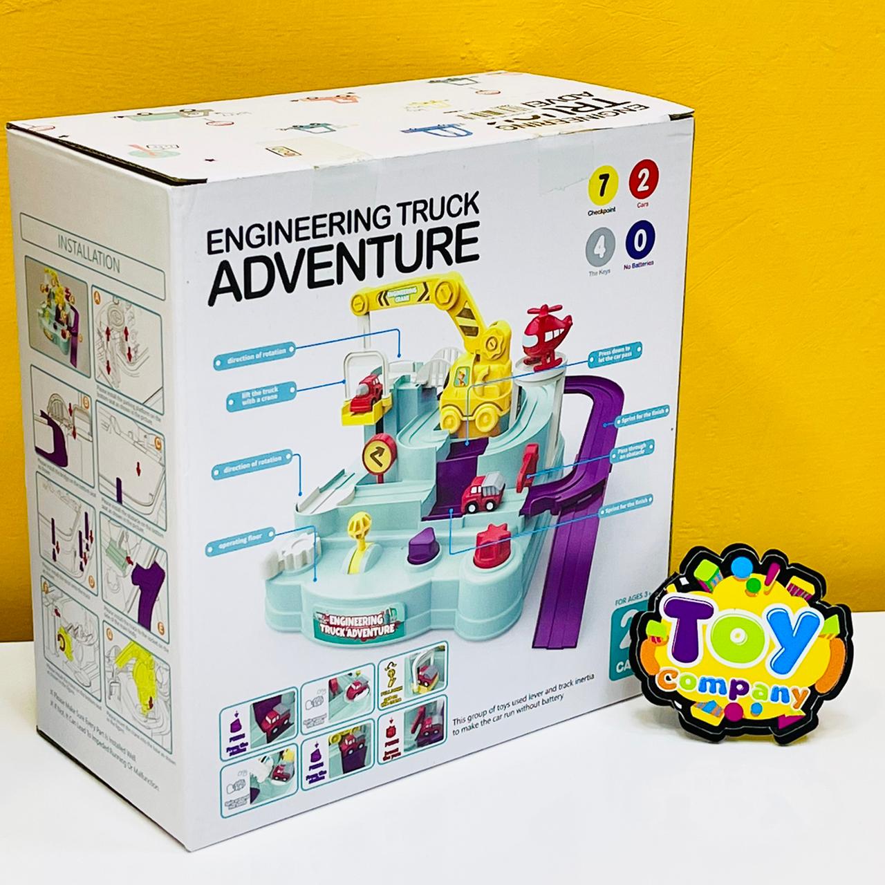 Car Adventure Toy Track Set
