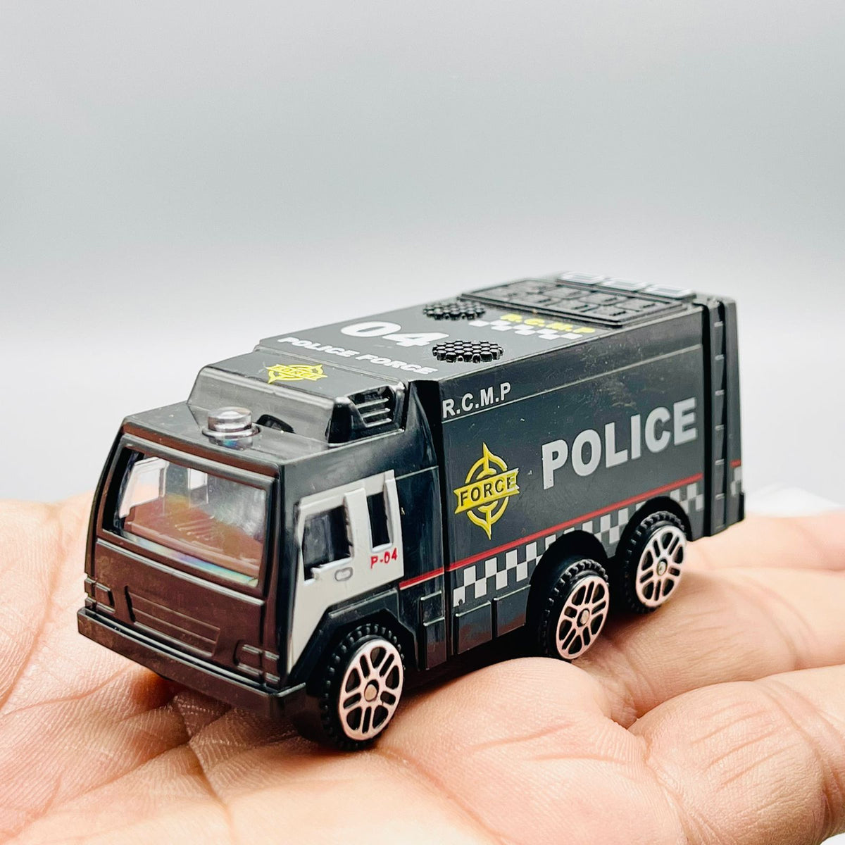 Cops Unit 12 Pcs Pull Back Series Police Cars
