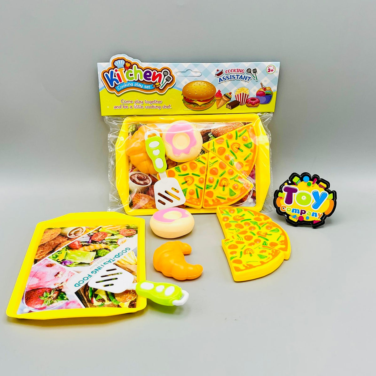 5 Pcs Kitchen Cooking Play Set - Pizza