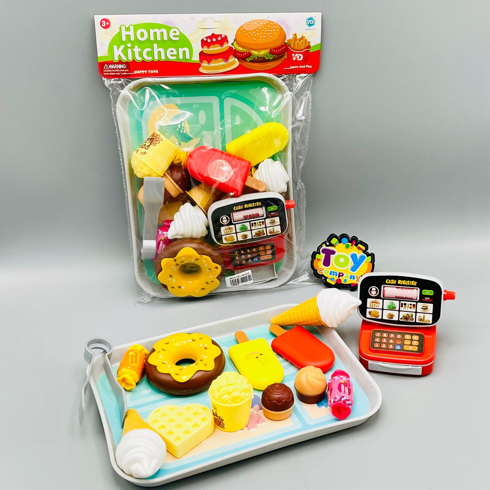 12 Pcs Super Market Desert Set Toy