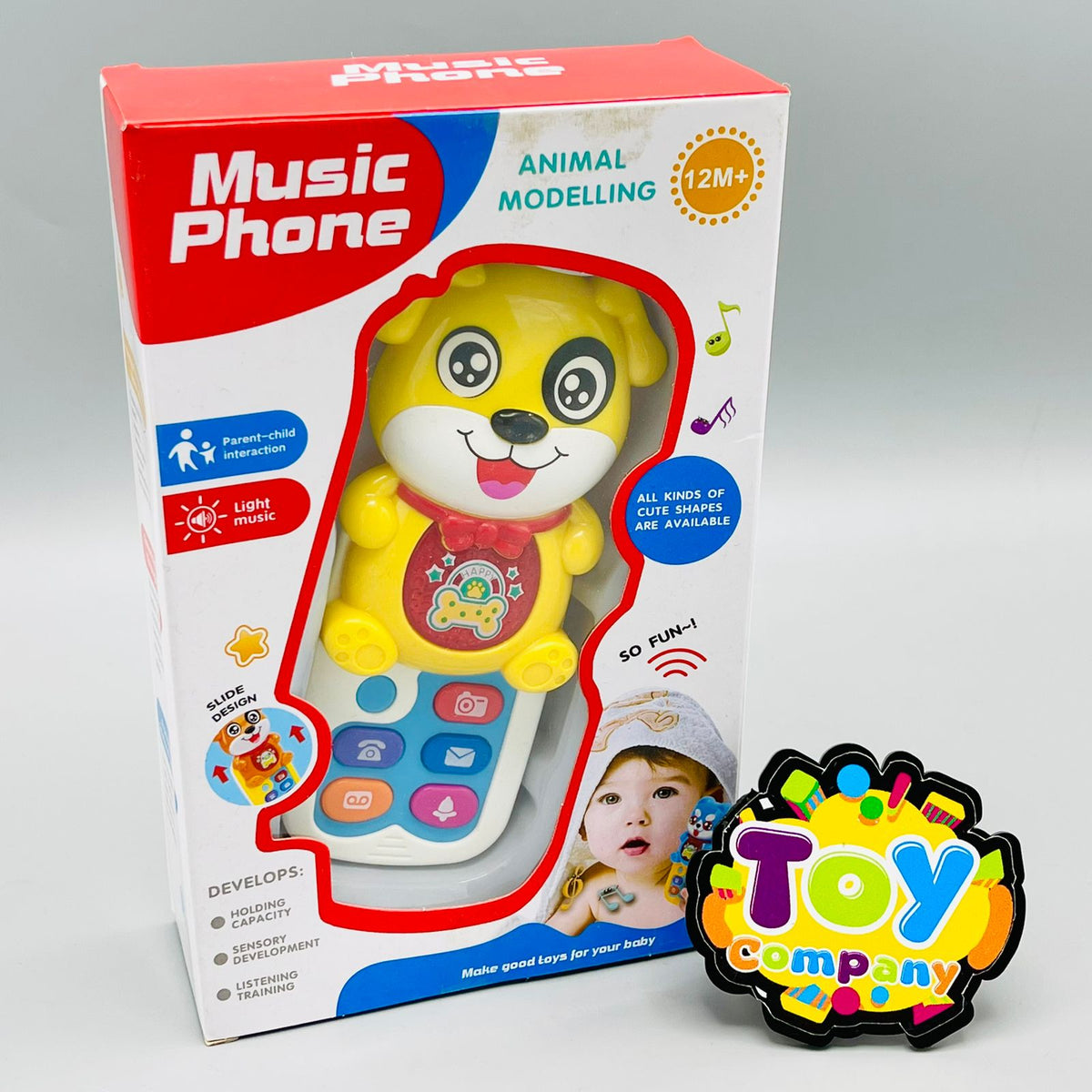 Interactive Kids Sliding Activity Phone Toy