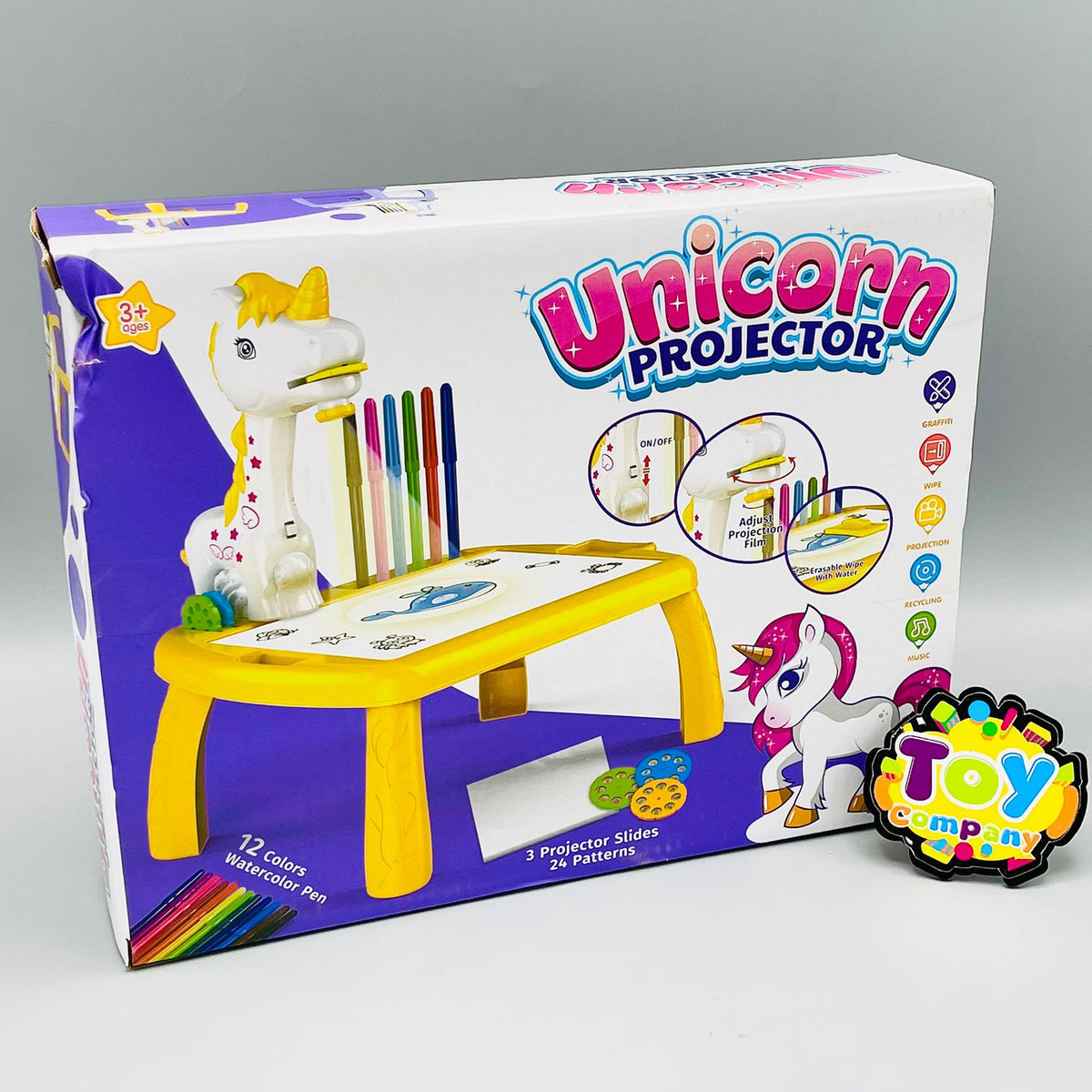 Unicorn Kids Painting Projector